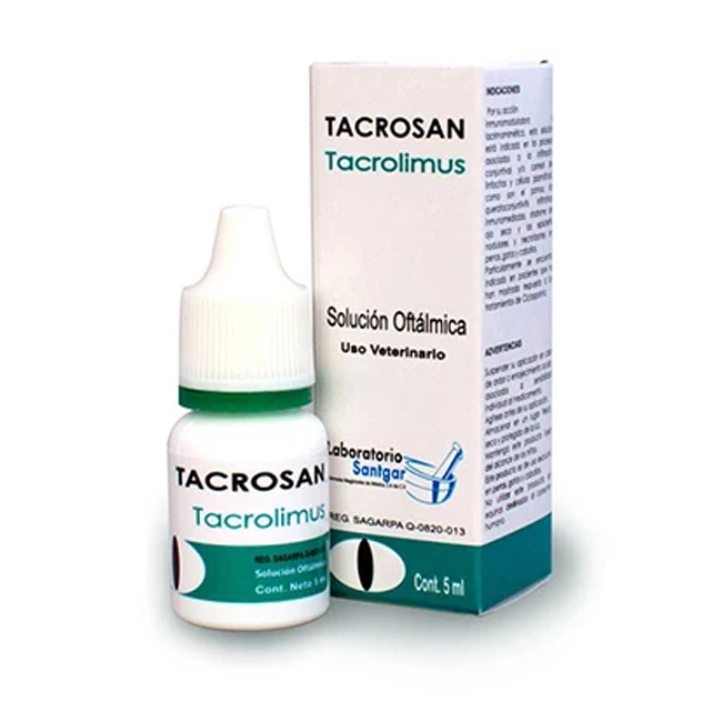 Tacrosan 5 Ml Solución Oftálmica - Santgar Tacrosan 5 Ml Solución Oftálmica - Santgar